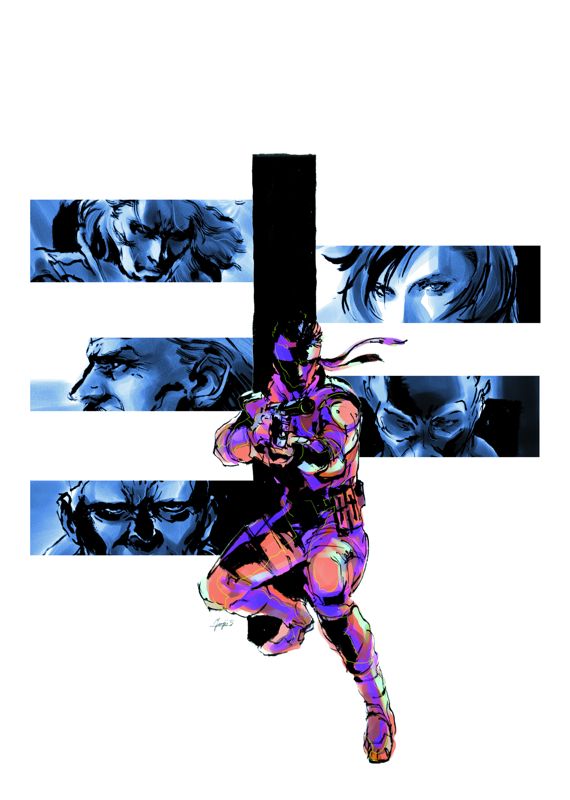 Metal Gear Solid Concept Art (Metal Gear Solid Artwork Vol. 1: Solid Snake): Snake & Foxhound