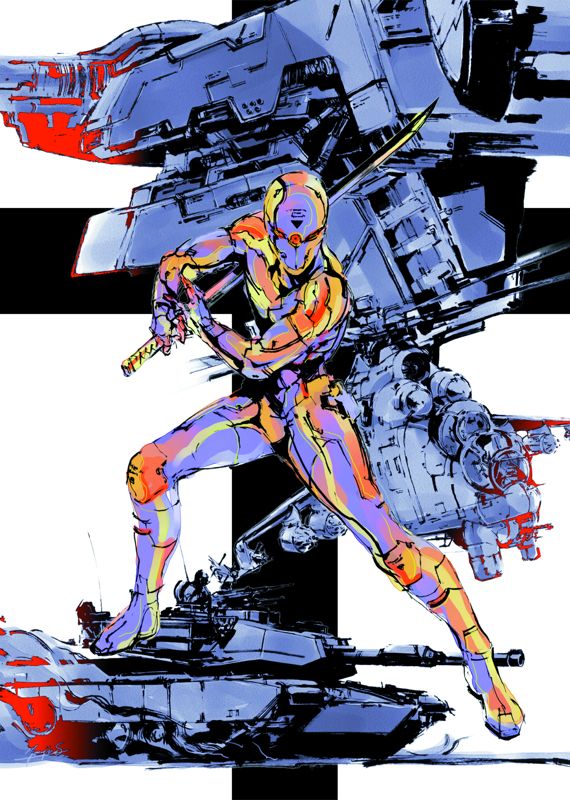 Metal Gear Solid Concept Art (Metal Gear Solid Artwork Vol. 1: Solid Snake): Ninja & Machinery