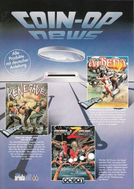 Contra Magazine Advertisement (Magazine Advertisements): Power Play (Germany), Issue #3 (1988)