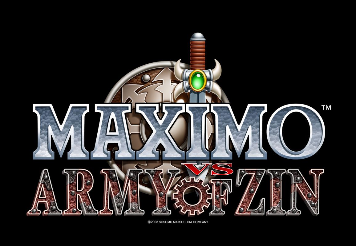 Maximo vs Army of Zin Logo (Capcom E3 2003 Press Disk)