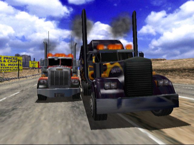 Eighteen Wheeler: American Pro Trucker Screenshot (Dreamcast Première)