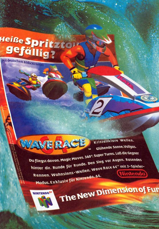 Wave Race 64: Kawasaki Jet Ski official promotional image - MobyGames