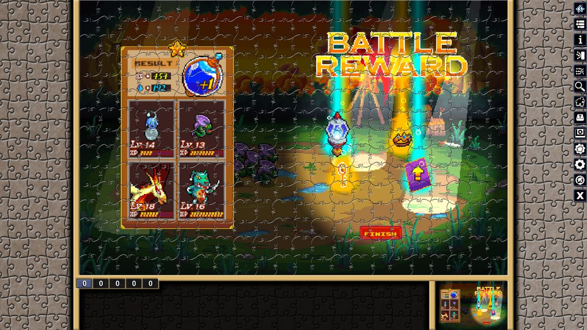 Pixel Puzzles: Illustrations & Anime - Jigsaw Pack: Soul of Giga Screenshot (Steam)