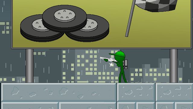 Boring Man: Online Tactical Stickman Combat - Platinum Weapon Skins Screenshot (Steam)