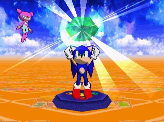 Sonic Shuffle Screenshot (Dreamcast Première)