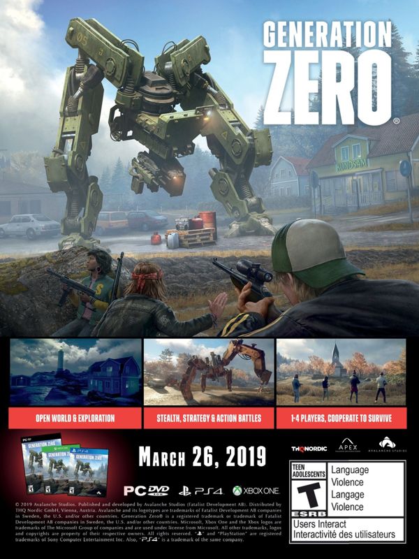 Generation Zero Magazine Advertisement (Magazine Advertisements): Geek Magazine (US), Issue 6 (2019) Page 13