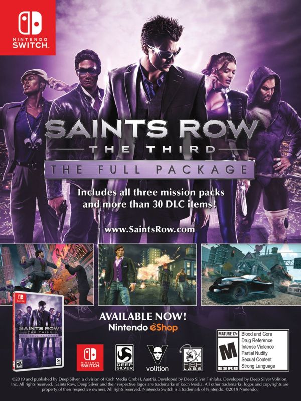 Saints Row: The Third - The Full Package official promotional