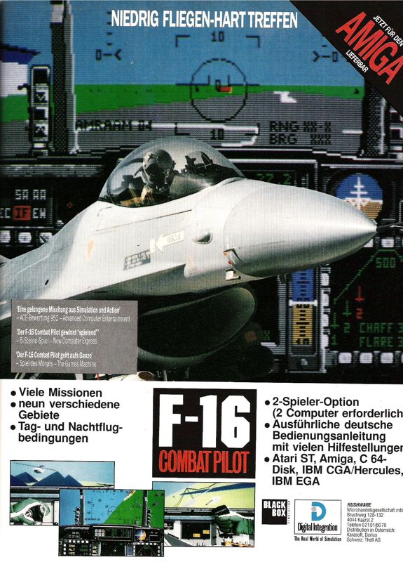 F-16 Combat Pilot official promotional image - MobyGames