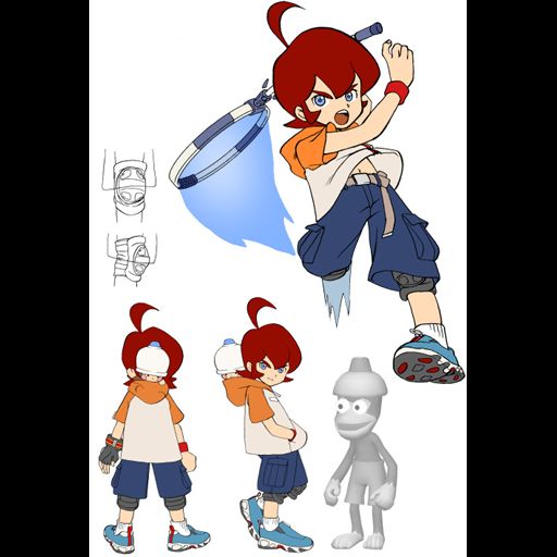 Ape Escape 2 Concept Art (Ape Escape 2 Press Disc): Hikaru