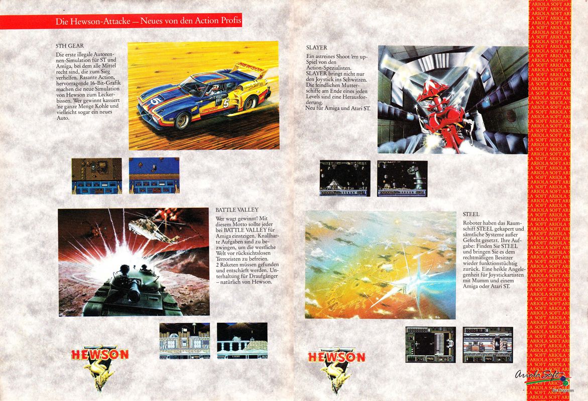 5th Gear Magazine Advertisement (Magazine Advertisements): ASM (Germany), Issue 11/1989