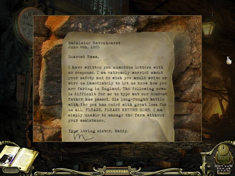 Mystery Case Files: Return to Ravenhearst Screenshot (Steam)