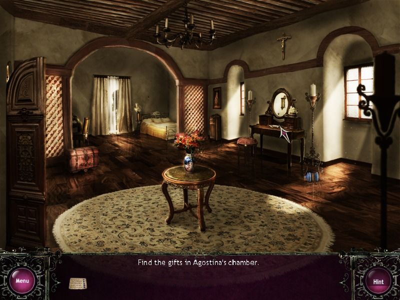 Borgia (Windows) screenshot: Agostina's room