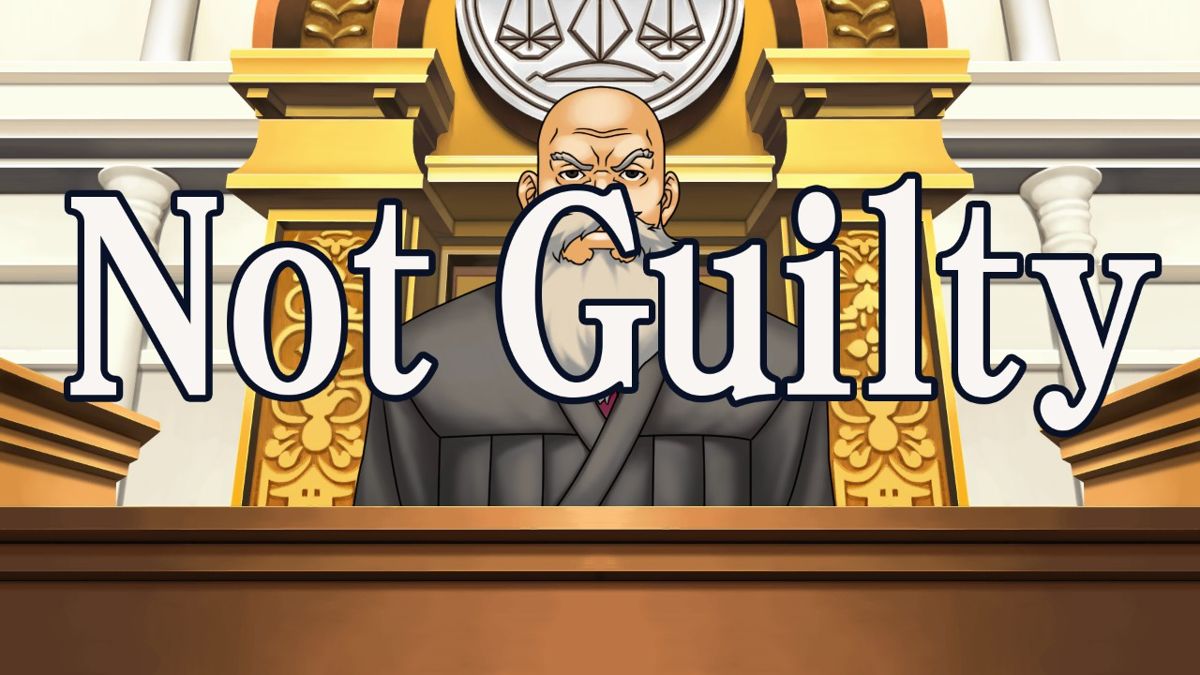 Phoenix Wright: Ace Attorney Trilogy (Windows) screenshot: Phoenix Wright 1 This is what you want to see at the end of every trial