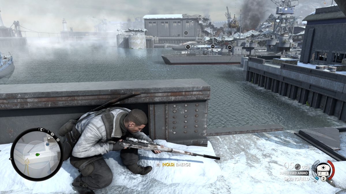 Screenshot of Sniper Elite 4 Italia Deathstorm Part 1 Inception (PlayStation 4, 2017