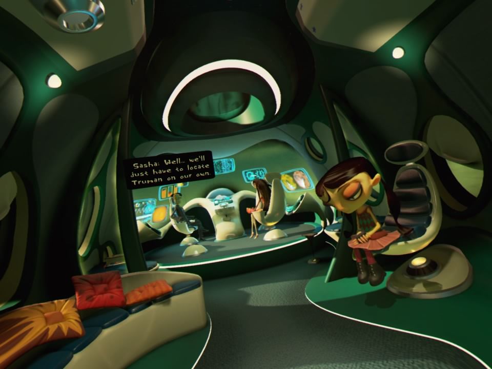 Psychonauts in the Rhombus of Ruin (PlayStation 4) screenshot: Looking around the ship