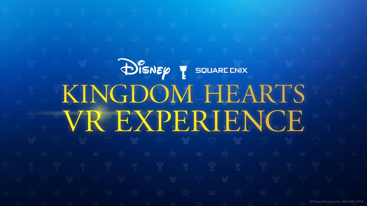 Kingdom Hearts: VR Experience (PlayStation 4) screenshot: Splash screen