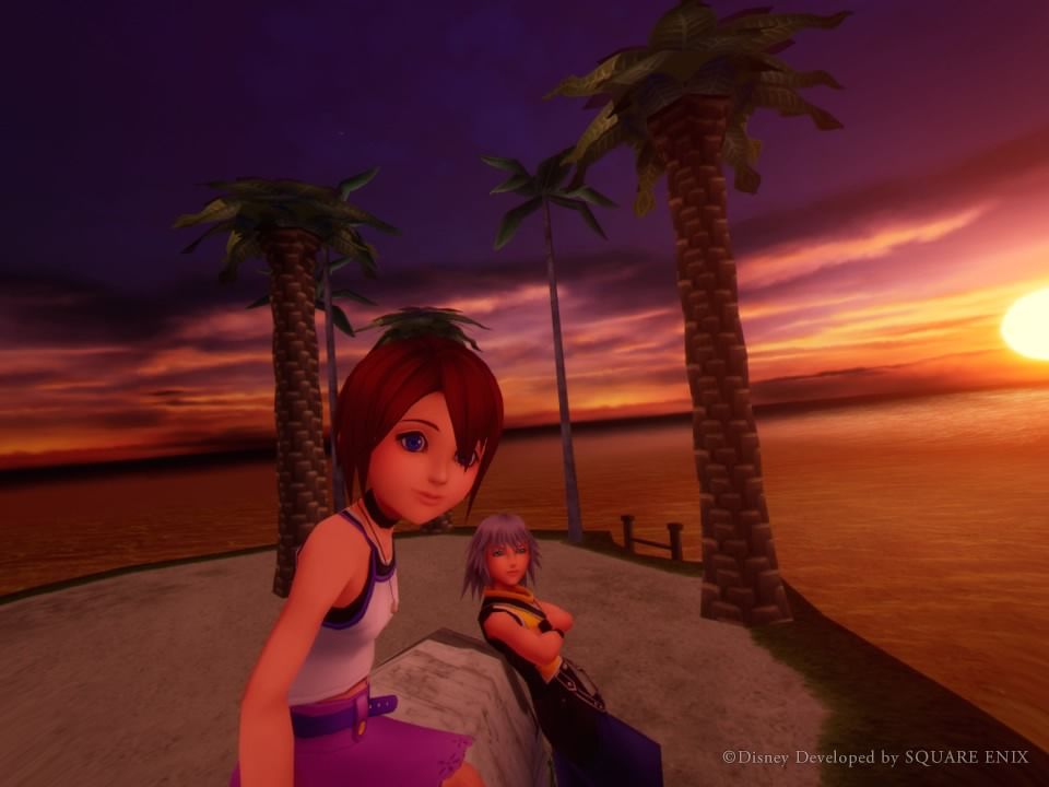 Kingdom Hearts: VR Experience (PlayStation 4) screenshot: The beginning of Sora's adventure