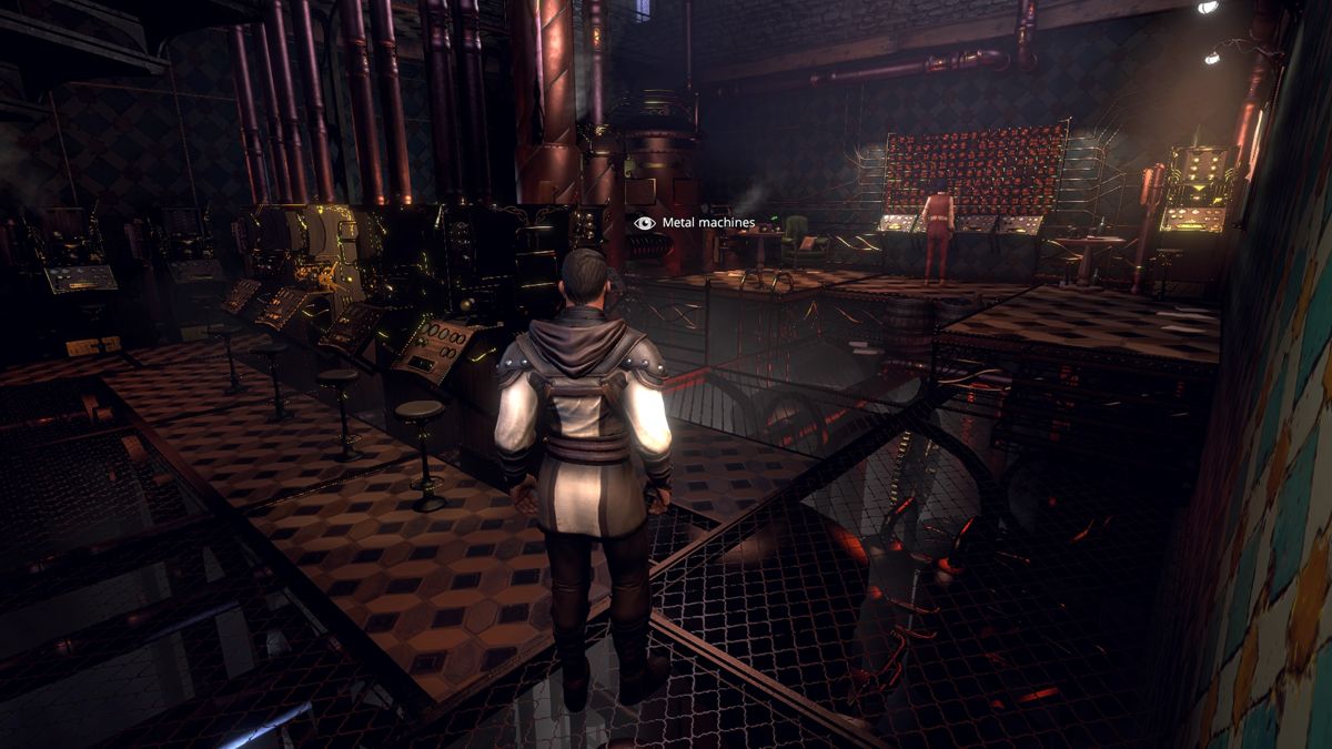 Dreamfall Chapters (PlayStation 4) screenshot: Book 3: The engine control room