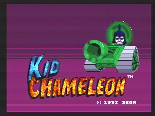 Kid Chameleon (Genesis) screenshot: Kid Chameleon Title 3