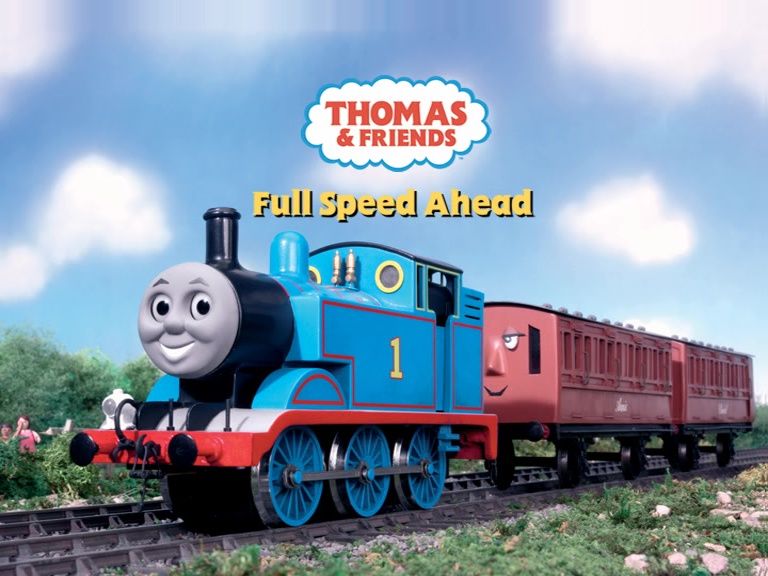 Thomas & Friends: Full Speed Ahead (Bubble) screenshot: The title screen