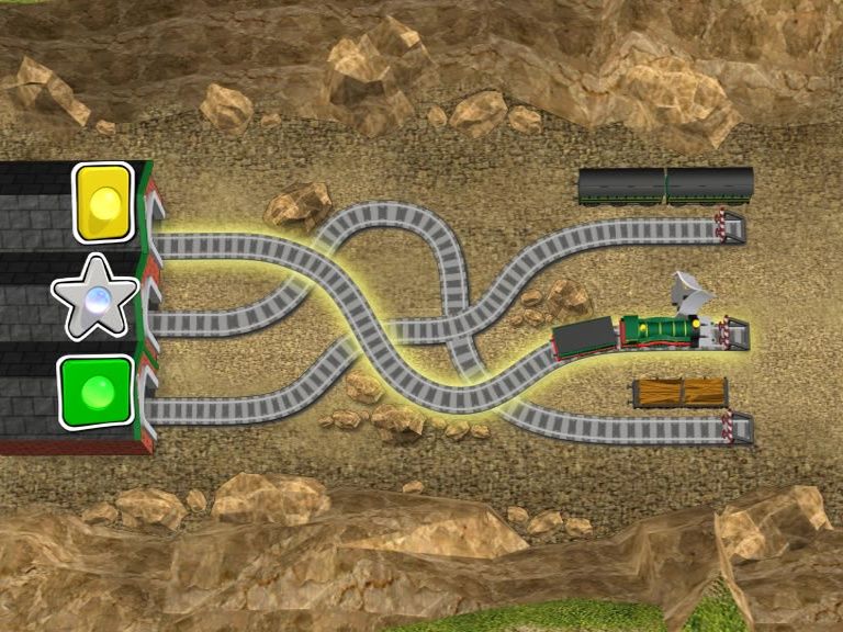 Thomas & Friends: Full Speed Ahead (Bubble) screenshot: The 'Maze Run' mini game