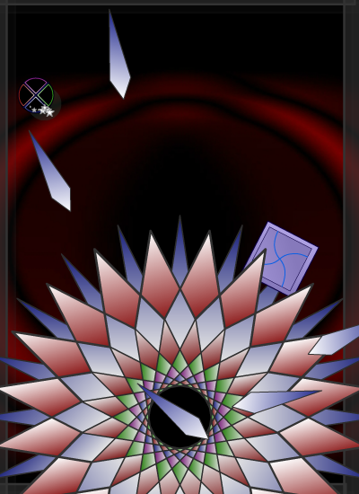 Ball Revamped III: Gemini (Browser) screenshot: Level 130: the boss stronger