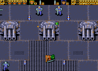 War Zone (Amiga) screenshot: Mission 8 - Death is coming for you