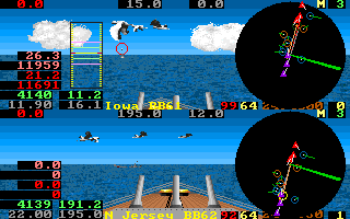 Big Guns (DOS) screenshot: Birds...