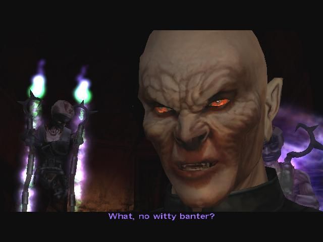 Buffy the Vampire Slayer (Xbox) screenshot: Buffy - XBox - The Master
