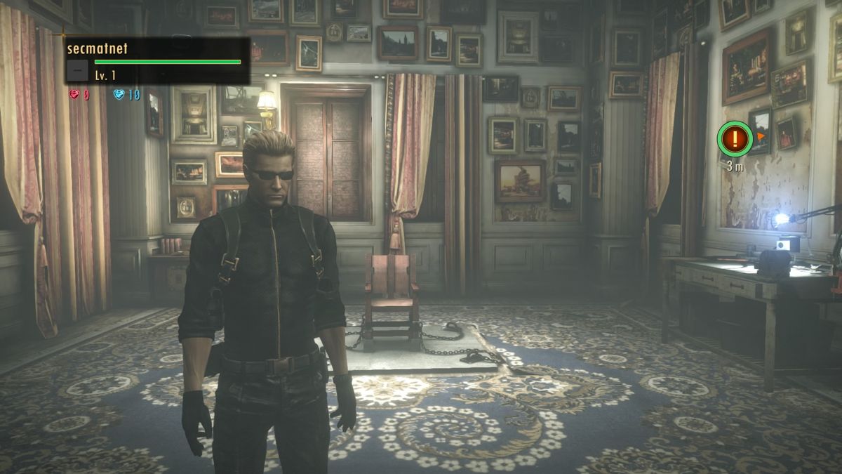 Resident Evil: Revelations 2 - Raid Mode Character: Albert Wesker (PlayStation 4) screenshot: Albert Wesker skin in the raid mode