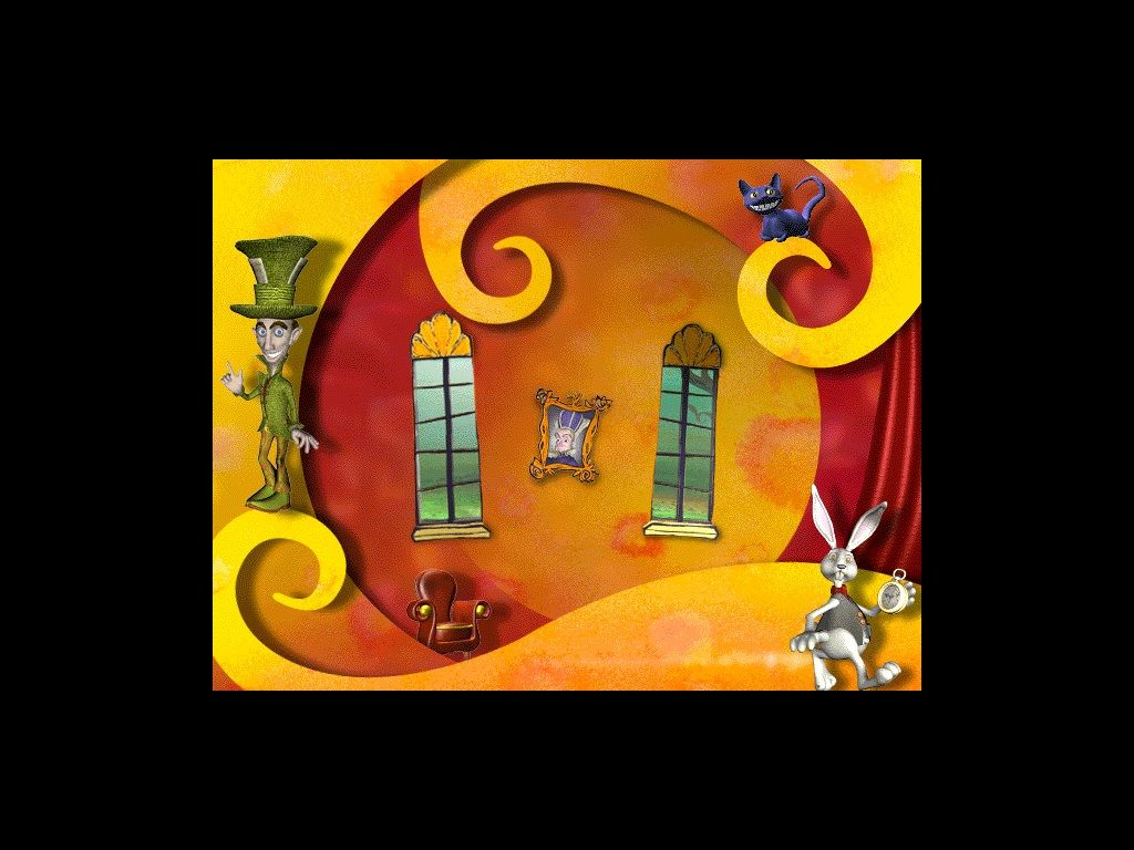Alice in Wonderland (Windows) screenshot: Splash screen