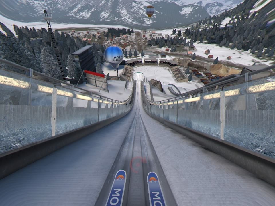 Ski Jumping Pro VR (PlayStation 4) screenshot: In cup one needs to be among first 30 to qualify for 2nd jump