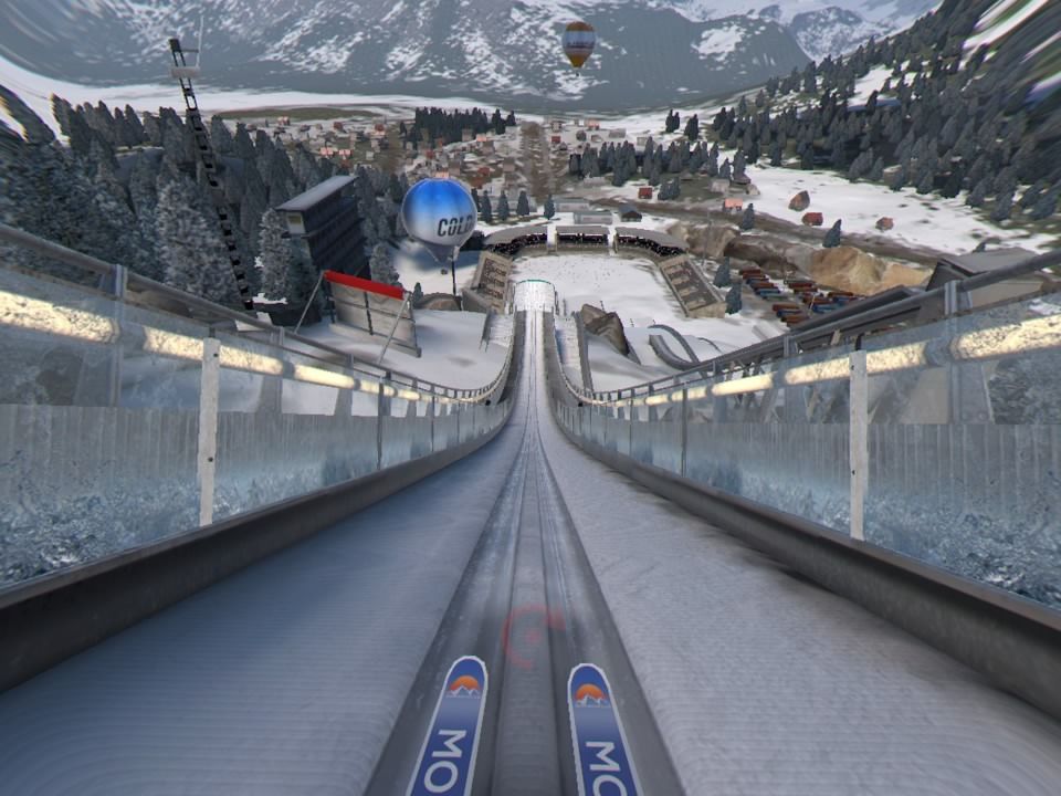 Screenshot of Ski Jumping Pro VR (PlayStation 4, 2019) MobyGames