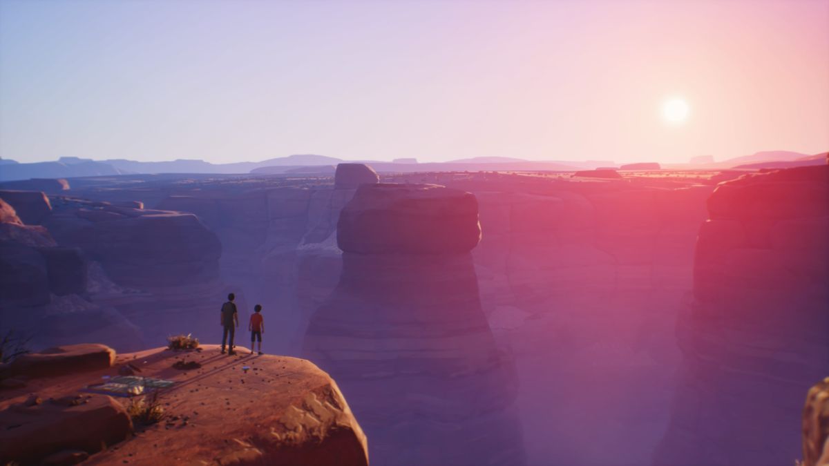 Life Is Strange 2: Episode 5 (PlayStation 4) screenshot: Enjoying the sunrise