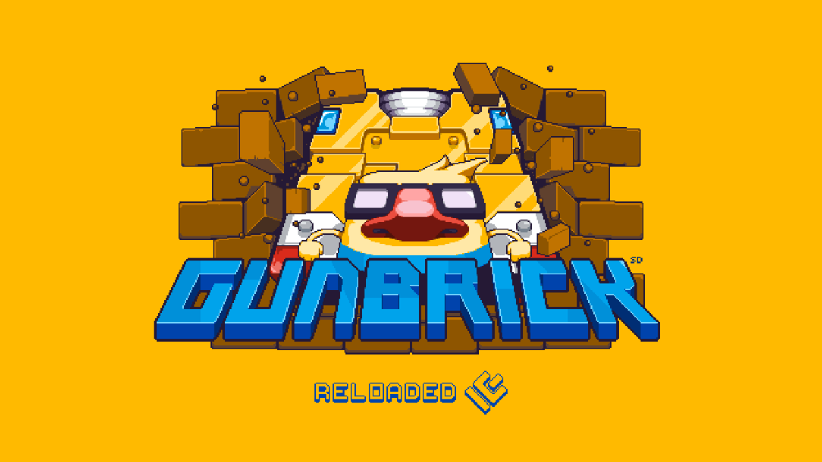 Gunbrick: Reloaded (Windows) screenshot: Title screen