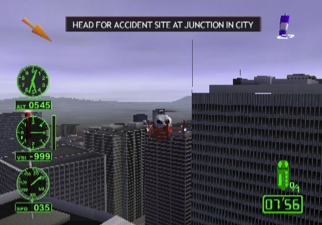 Screenshot of Air Ranger: Rescue Helicopter (PlayStation 2, 2002 ...