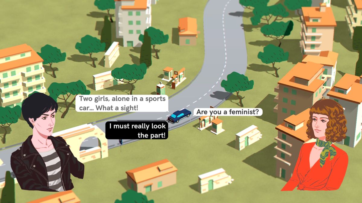 Screenshot of Wheels of Aurelia 1978 (PlayStation 4, 2016) MobyGames