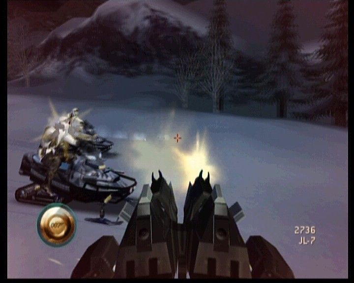 007: Nightfire (Xbox) screenshot: Whatever does Bond do to attract such a heavy pursuit every time he leaves.