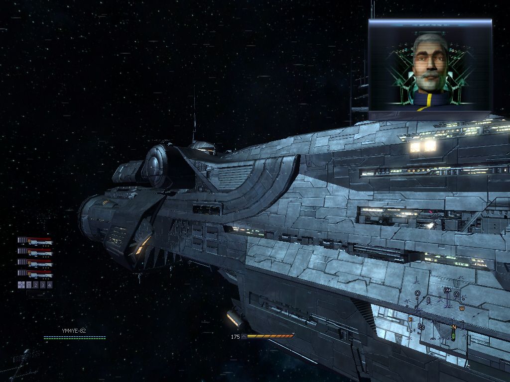 X³: Reunion (Windows) screenshot: The pride of the Argon fleet is back in X3...
