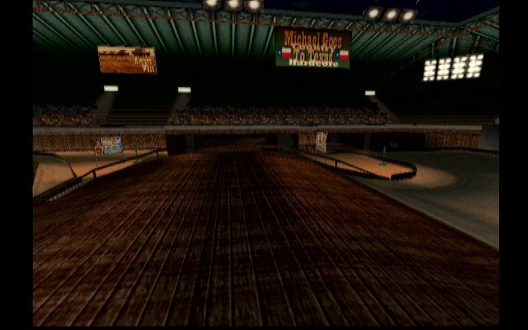 4 Wheel Thunder (Dreamcast) screenshot: Each Race Starts with a Course Fly-Through