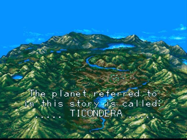 The 7th Saga (SNES) screenshot: Ticondera, Shmicondera, whatever...