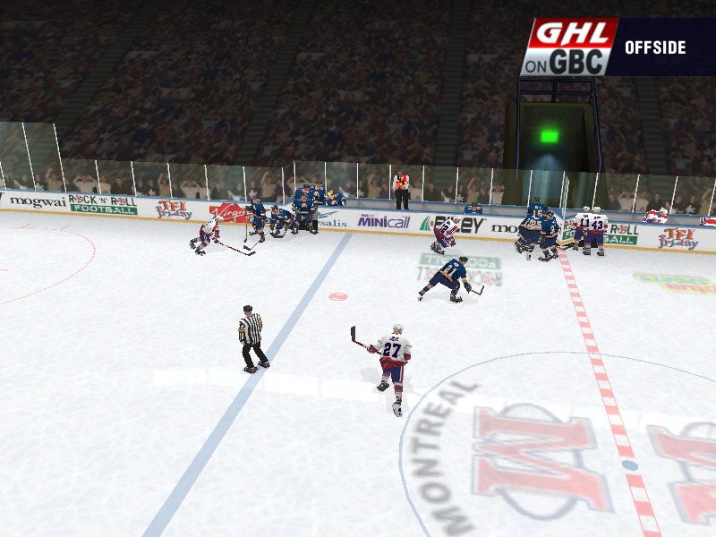 Actua Ice Hockey 2 (Windows) screenshot: Changing lines.