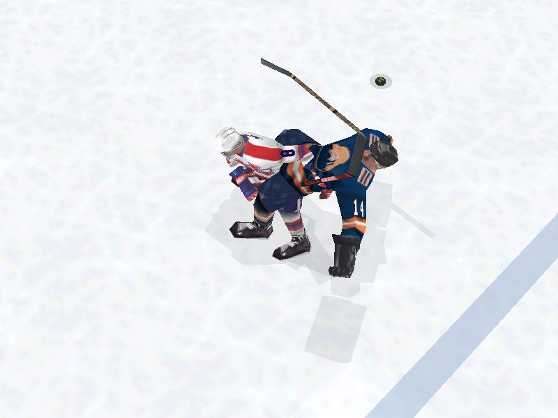 Actua Ice Hockey 2 (Windows) screenshot: Getting a penalty.