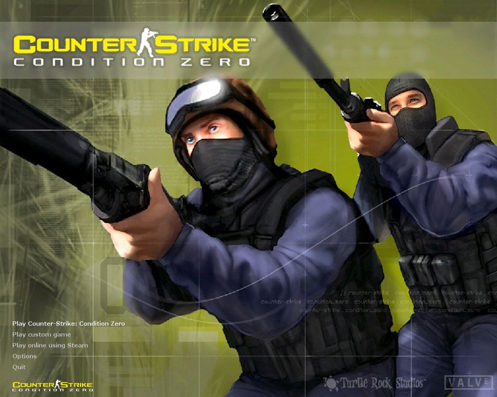Counter-Strike: Condition Zero (Windows) screenshot: Title Screen