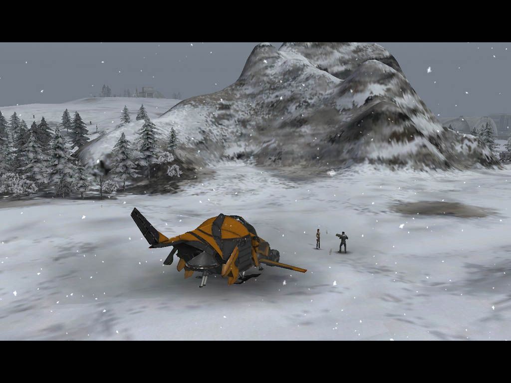 Advanced Battlegrounds: The Future of Combat (Windows) screenshot: Cute scene from a cut scene