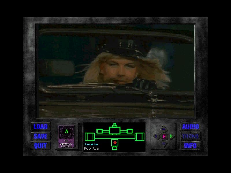 Michael Ninn's Latex: The Game (Windows 3.x) screenshot: Sunset Thomas