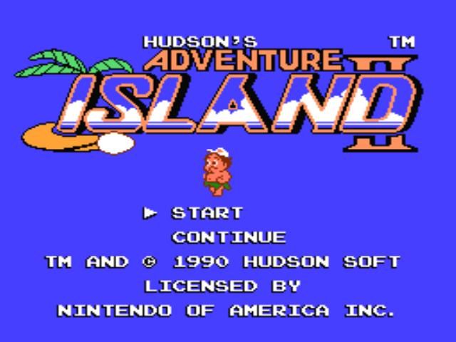 Screenshot of Adventure Island II (NES, 1991) - MobyGames