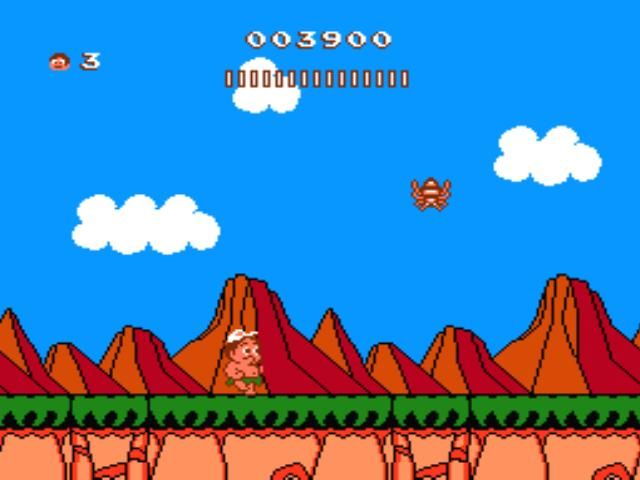 Screenshot of Adventure Island II (NES, 1991) - MobyGames