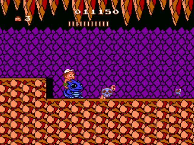 Screenshot of Adventure Island II (NES, 1991) - MobyGames