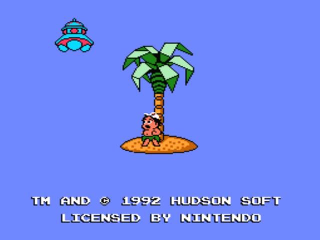 Adventure Island 3 (NES) screenshot: Nice introduction with the story